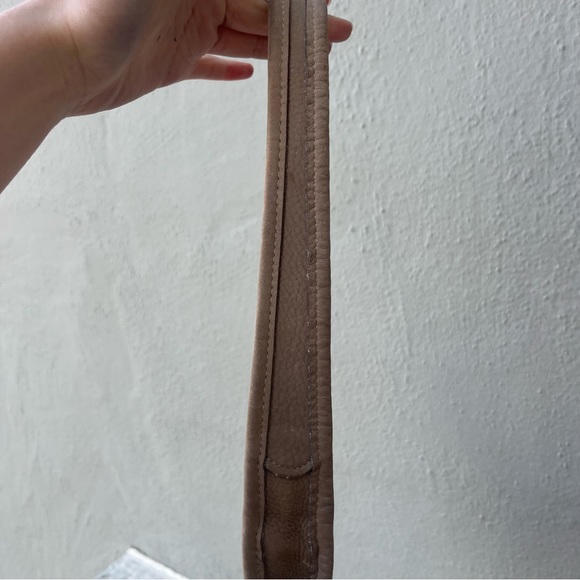 Vintage Coach Nubuc Ergo Mini Zip Sand Shoulder Bag 4396 - Picture 12 of 15